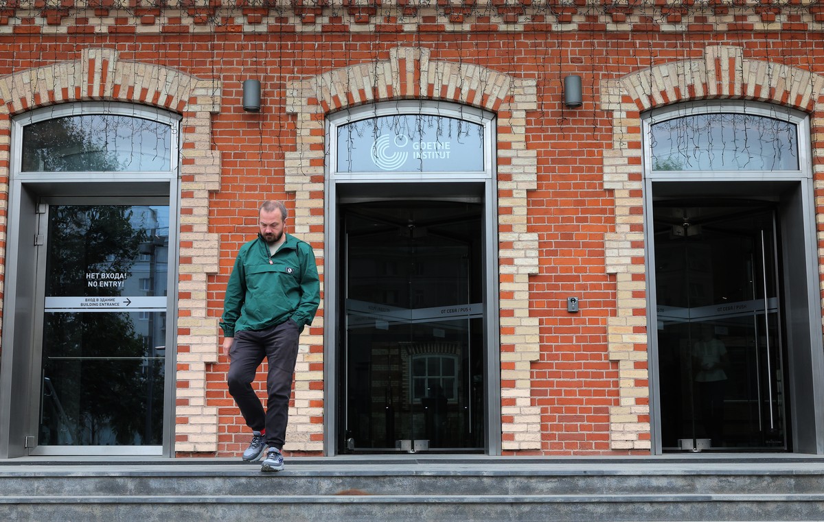 epa13208724 A view of the Goethe-Institut in Moscow, Russia, 03 September 2026. Russian Foreign Minister Sergei Lavrov announced that Russia will close all domestic branches of Germany's Goethe-I ...