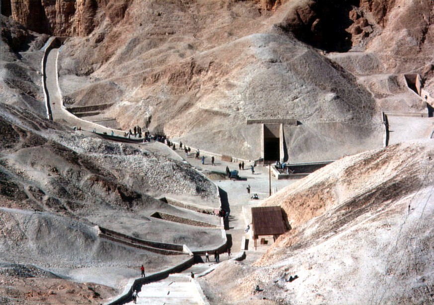 Das Tal der Könige in Luxor.