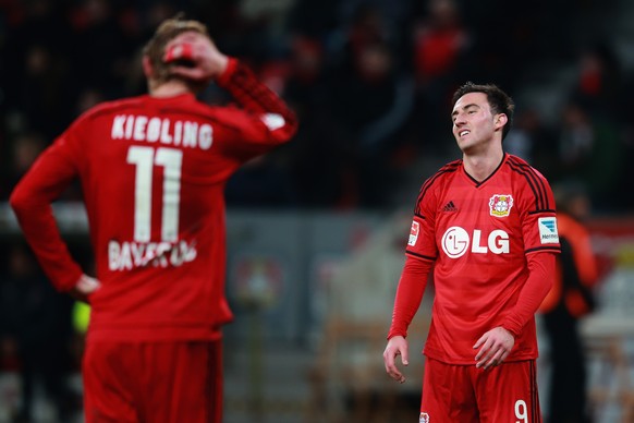 Nach seinem Wechsel zu Leverkusen steht Josip Drmic lange in Stefan Kiesslings Schatten.