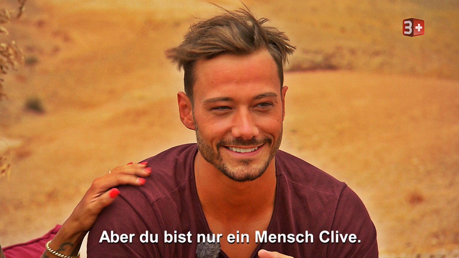 Endlich weiss Clive Bescheid. Die Erleichterung steht ihm ins Gesicht geschrieben.