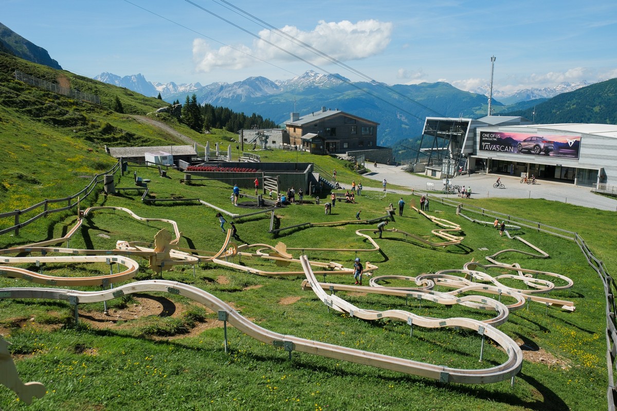 Kugelbahnen Schweiz Wandern Familien Kinder Rauszeit Lenzerheide Scharmoin