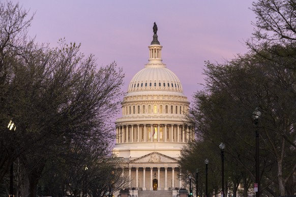 The Capitol is seen in Washington, Tuesday, March 26, 2024. (AP Photo/Amanda Andrade-Rhoades)