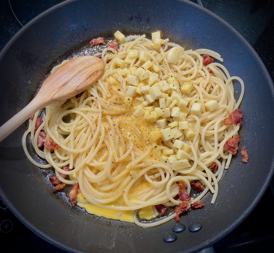 Carbonara 1954 historisch essen food kochen baroni.