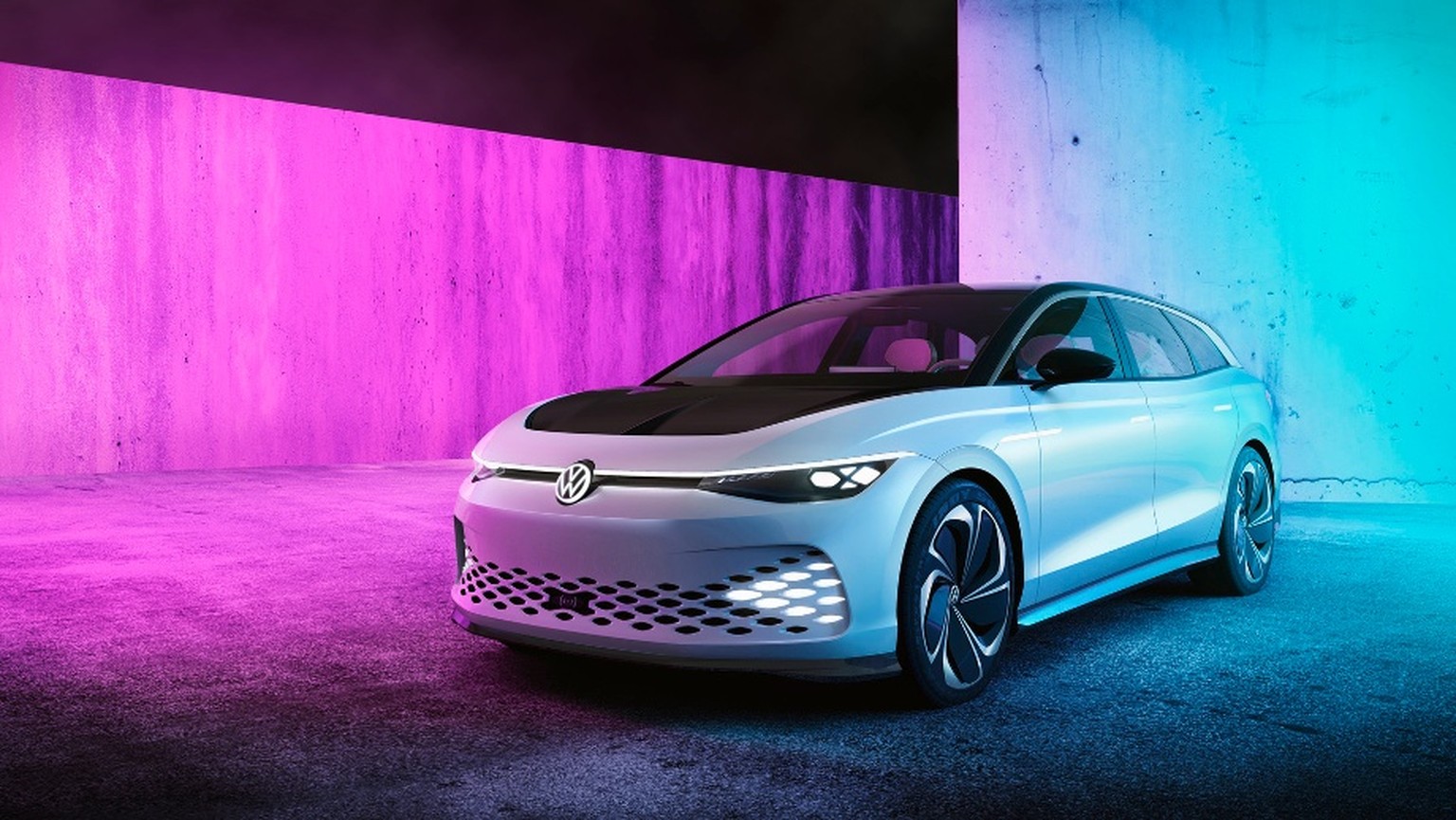 Konzeptauto VW ID Space Vizzion: Der Elektro-Passat naht.