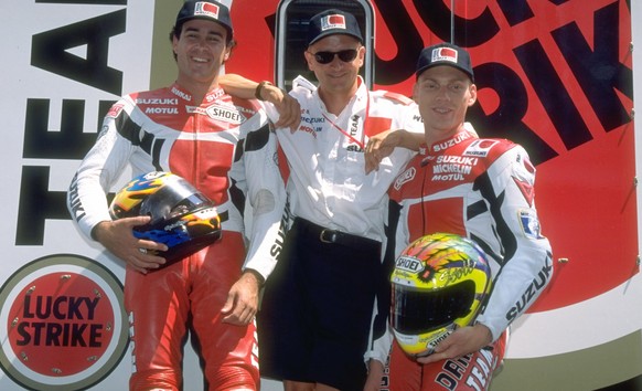 Das waren noch Zeiten, als Wayne Rainey (r.) und Co. den GP-Zirkus dominierten.