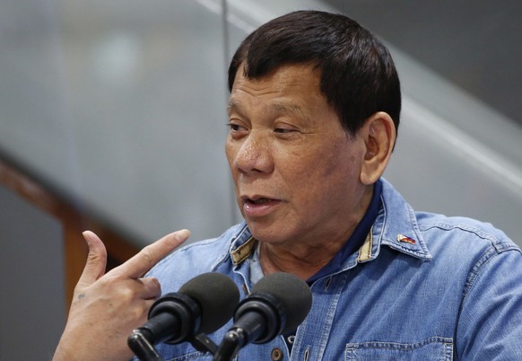 Wird von Amnesty kritisiert: der philippinische Staatschef&nbsp;Rodrigo Duterte.&nbsp;