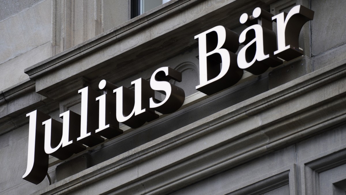Julius Baer shares continue to fall on the Swiss stock exchange
