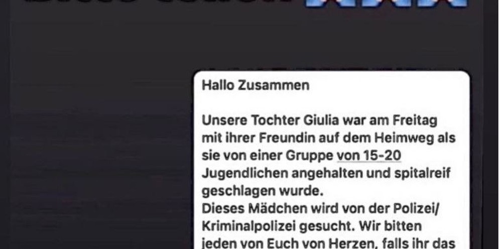 Eine Schülerin schlägt eine Zwölfjährige spitalreif, während andere Teenager zuschauen und filmen. Passiert ist’s letzten Freitag in Schwamendingen. Jetzt kursiert in den sozialen Medien ein Post, wel ...