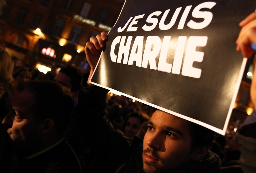 #JeSuisCharlie: Das Bild eines Pariser Twitterers wird zum Symbol der Solidarität auf der ganzen Welt.