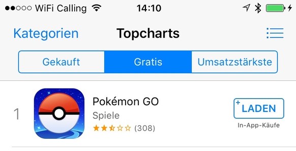 Die Nummer 1 bei den Gratis-Apps...