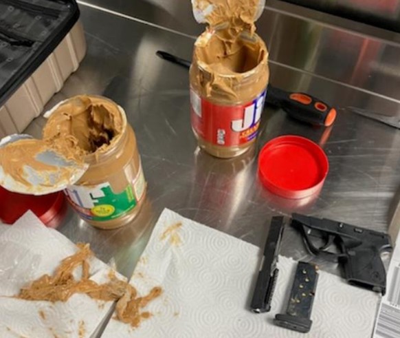 peanut butter gun tsa airport security agency https://twitter.com/TSA