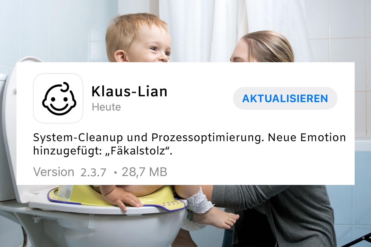 Unser Leben als Smartphone-Updates
