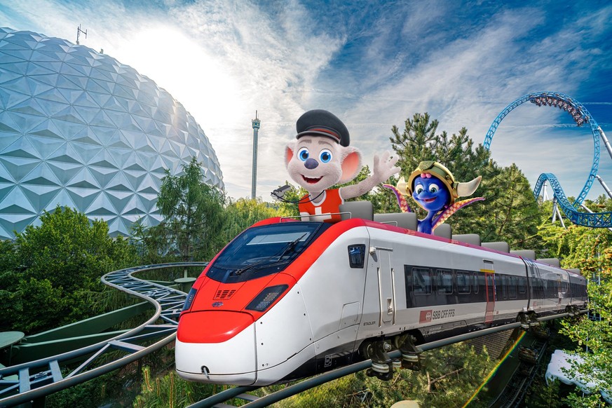 Neu fährt ein Fernverkehrszug in den Europa-Park.