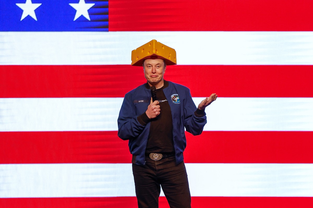 Elon Musk speaks at a town hall Sunday, March 30, 2025, in Green Bay, Wis. (AP Photo/Jeffrey Phelps)
APTOPIX Wisconsin Supreme Court
