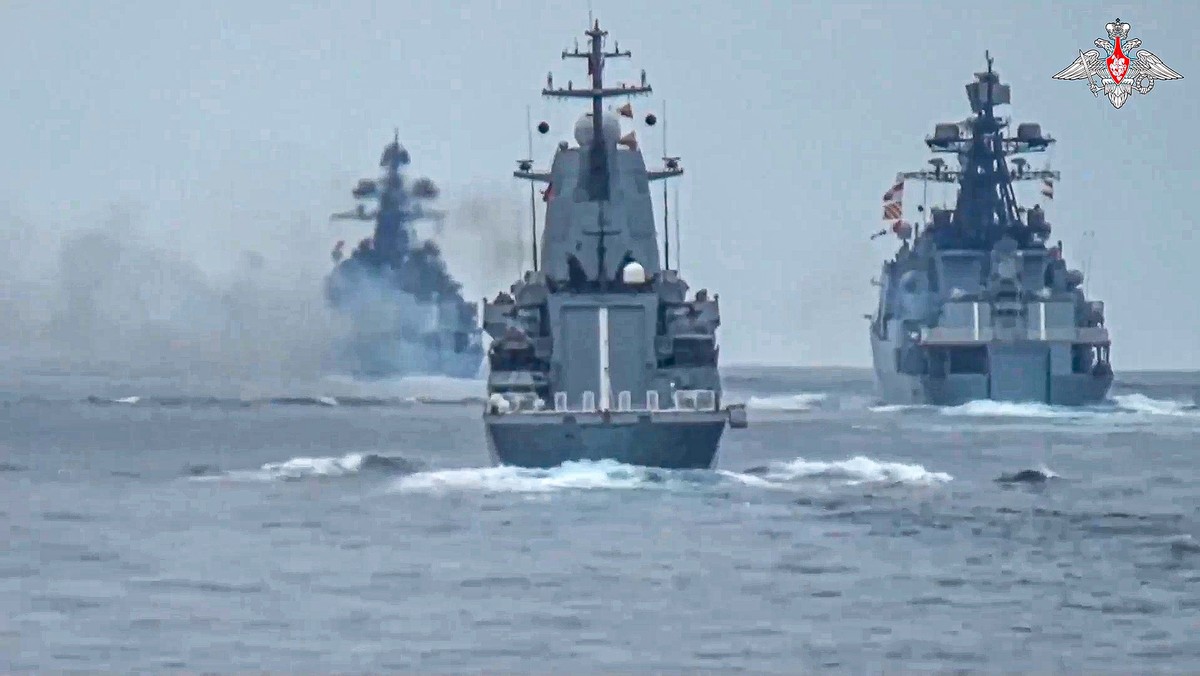 Plusieurs navires russes semblent avoir quitté la base de Sébastopol, en Crimée. (image d'illustration)