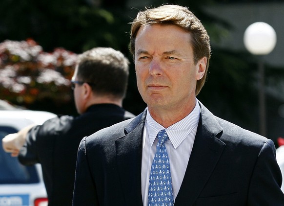FILE - In this April 12, 2012, file photo, former presidential candidate and U.S. Sen. John Edwards arrives outside federal court in Greensboro, N.C. Andrew Young retook the witness stand for a fourth ...