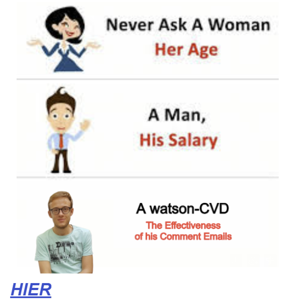 Darios Kommentar Mails zur fröhlichen Freischaltung