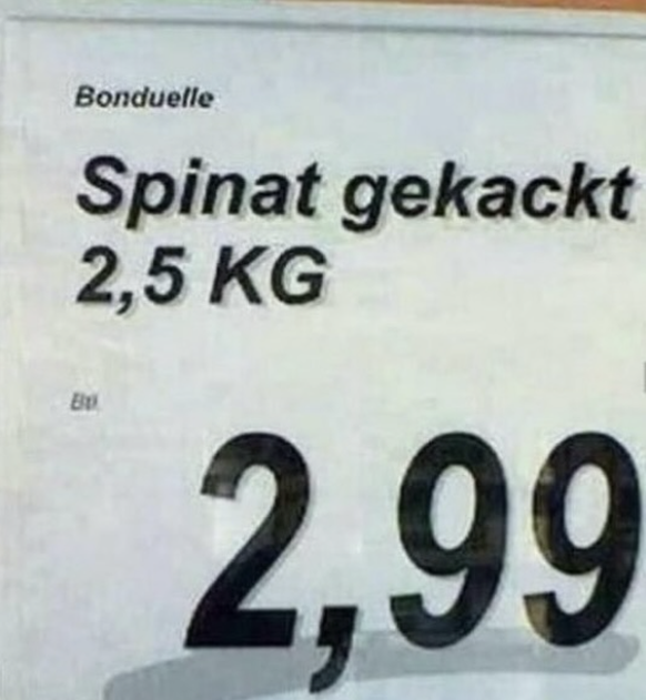 Die lustigsten Fails der Woche: Gekackter Spinat