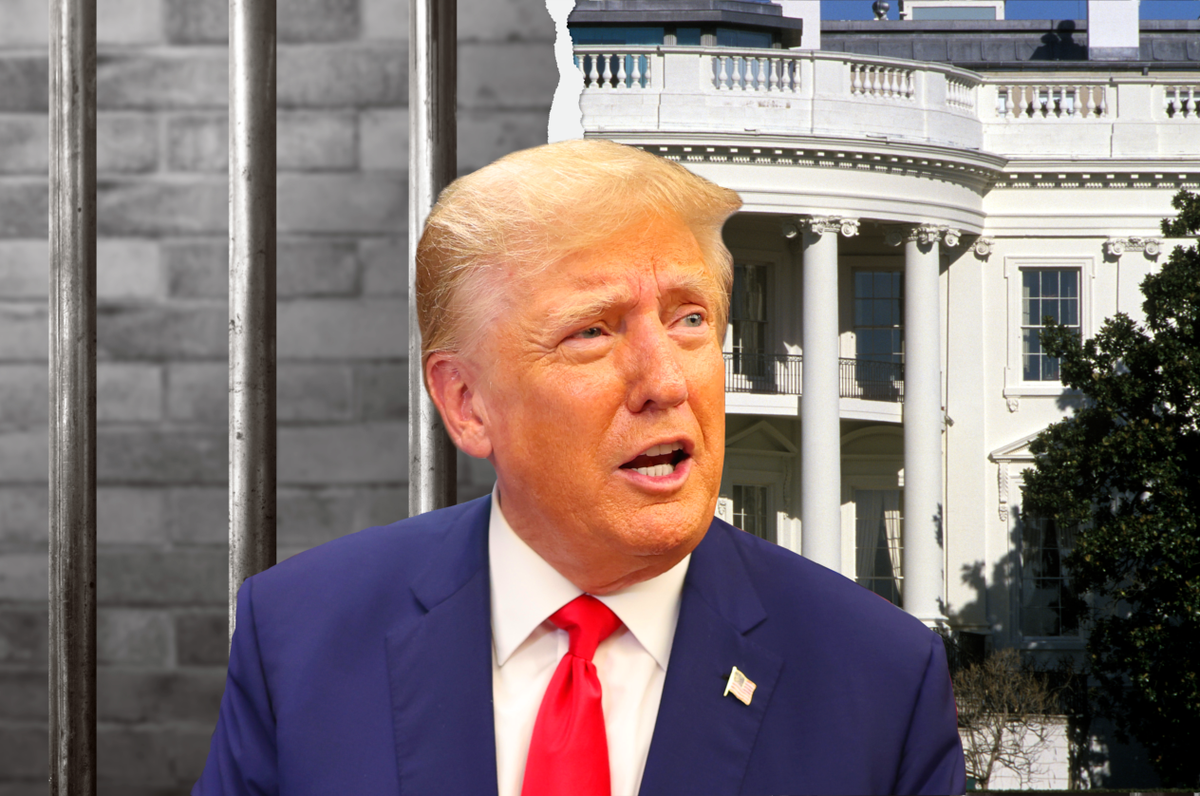 Donald Trump: Auf dem Weg ins weisse Haus oder ins Gefängnis.