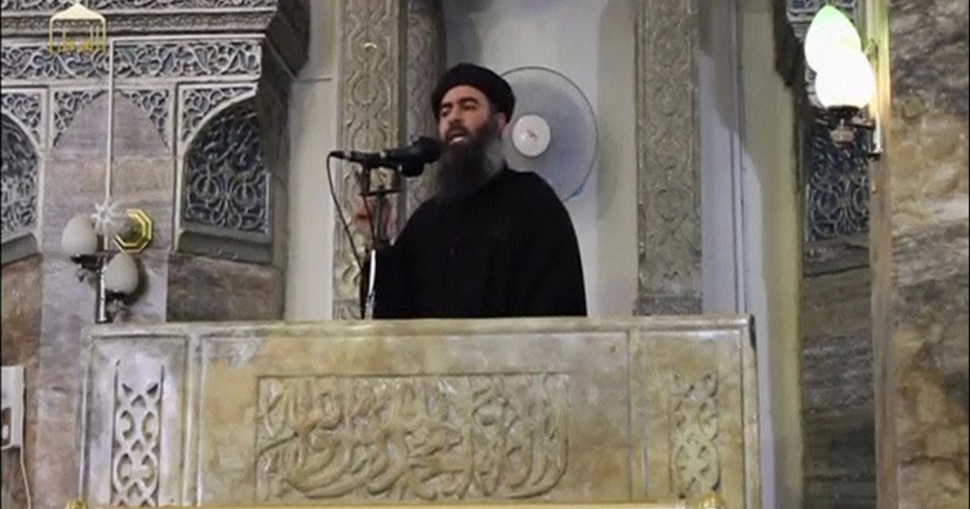 Der selbsternannte Kalif des Islamischen Staates,&nbsp;al-Baghdadi.&nbsp;