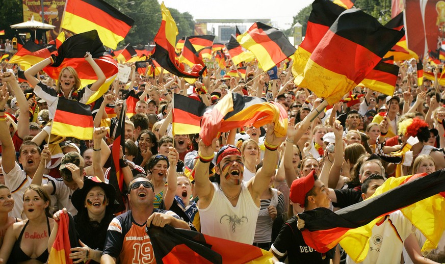 Fans bei der WM 2006 in Berlin.