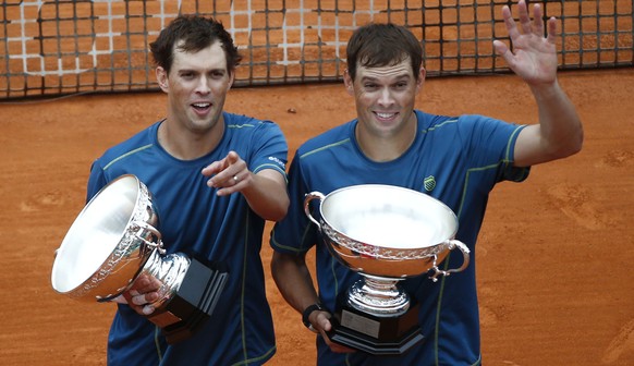 Mike (l.) und Bob Bryan.