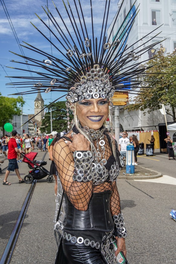 Street parade Zurich 2018 peoples