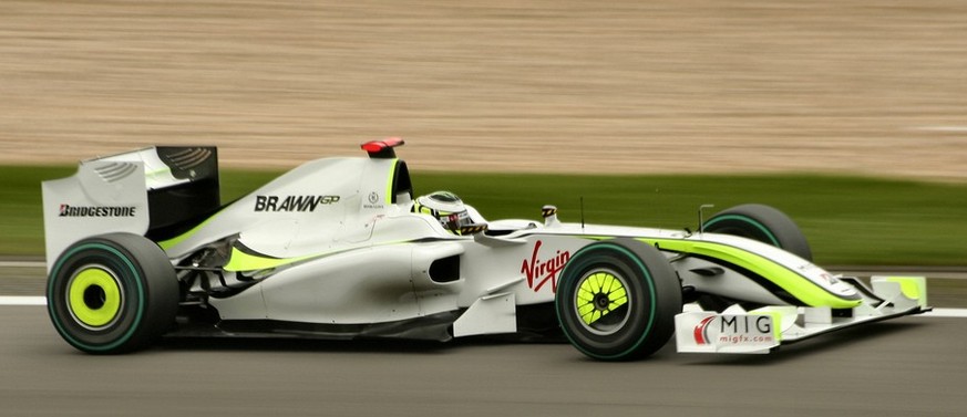 Brawn GP virgin Jenson Button 2009 formula 1 formula one https://nl.wikipedia.org/wiki/Brawn_GP