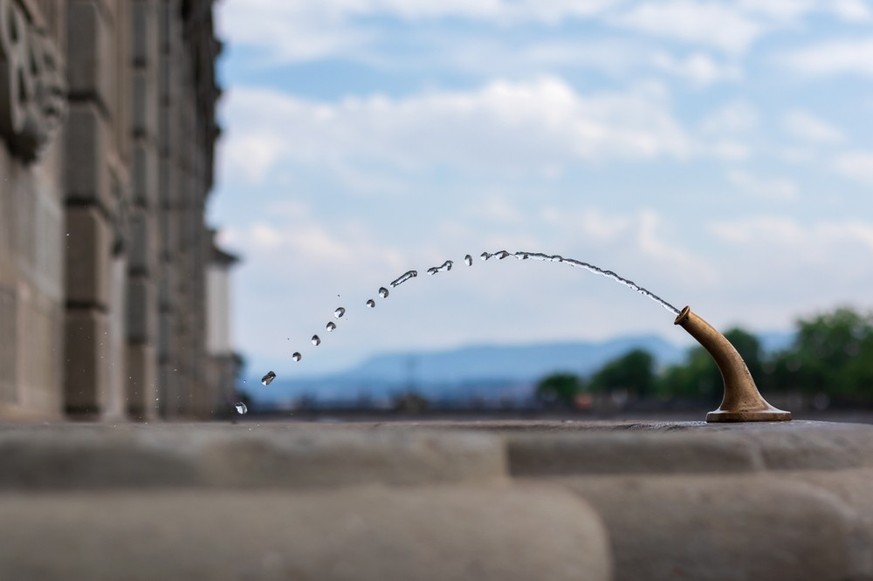 Noch nie habe ich so viele Trinkwasser-Brunnen gesehen wie in Zürich.