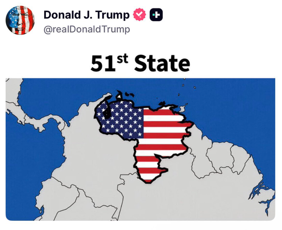 trump post venezuela