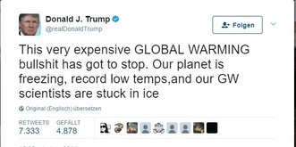 «Zum Schutz der US-Bürger» – Trump kündigt Pariser Klima-Abkommen