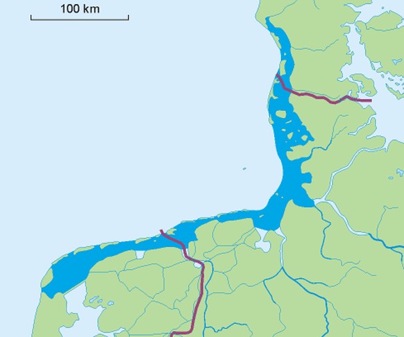 Das Wattenmeer: An der niederländischen Küste ist das Kurzschnäuzige Seepferdechen heimisch, an der deutschen könnte es bald wieder so weit sein.