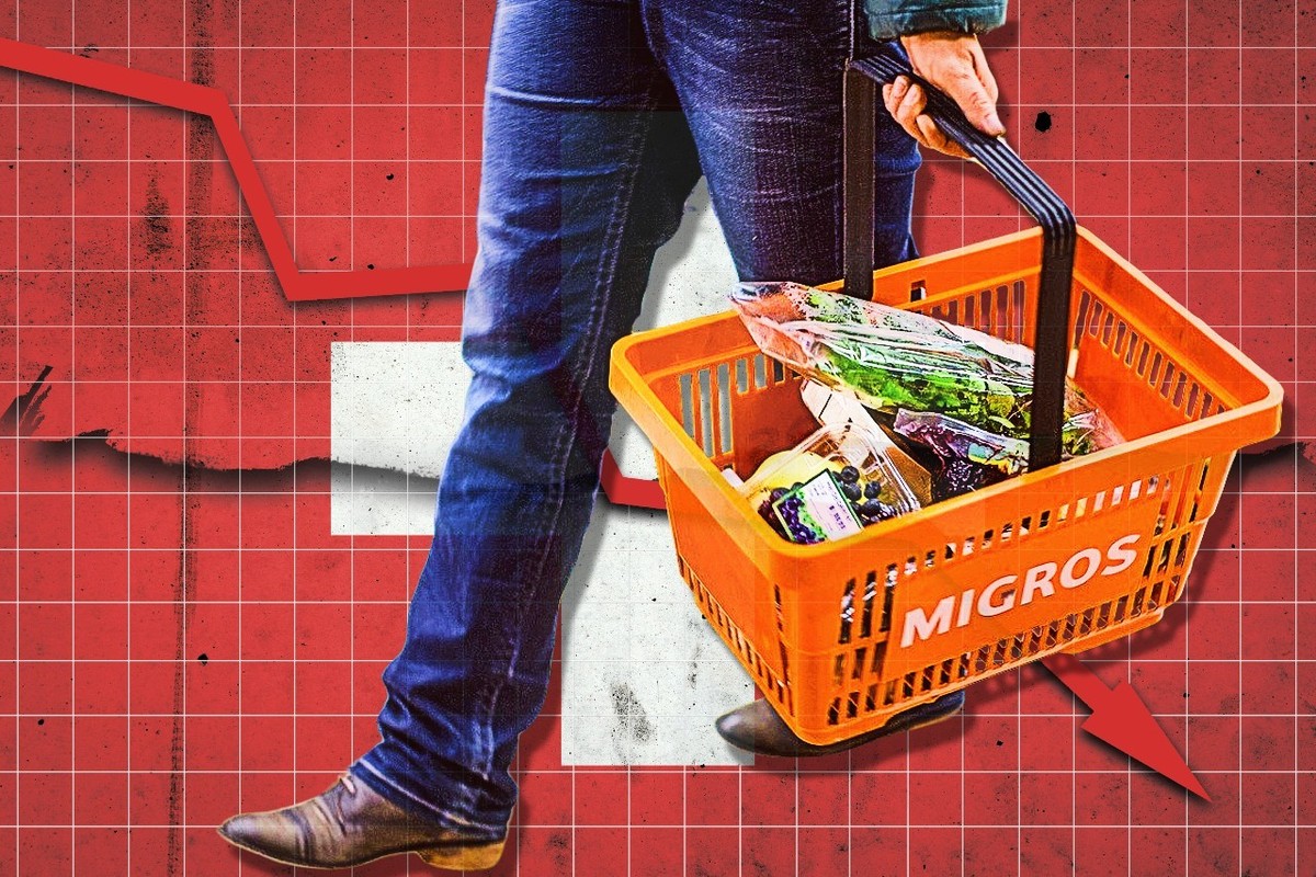 Baisse du pouvoir d'achat en Suisse.