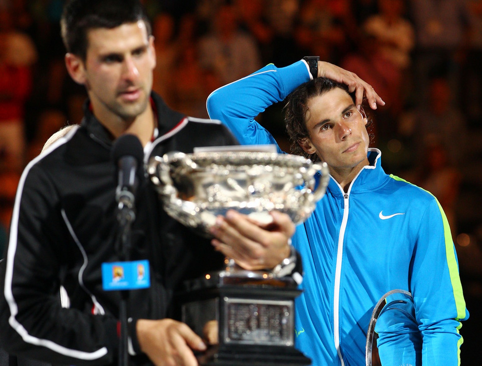 2012 zog Nadal im legendären Australian-Open-Final gegen Djokovic den Kürzeren.