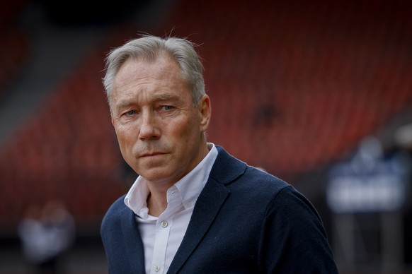 Stephan Schwarz, Sportchef GC, waehrend dem Meisterschaftsspiel der Super League zwischen dem Grasshopper Club Zuerich und dem FC Lausanne Sport am Montag, den 1. April 2024, im Letzigrund Stadion in  ...