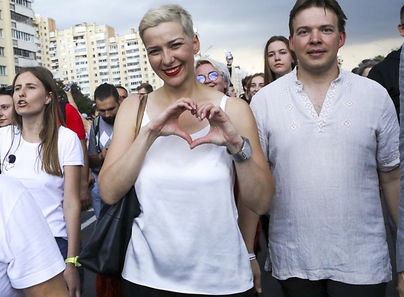 ARCHIV - Maria Kolesnikowa wurde zu einer der wichtigsten Oppositionsaktivistin in Belarus. Foto: Uncredited/AP/dpa