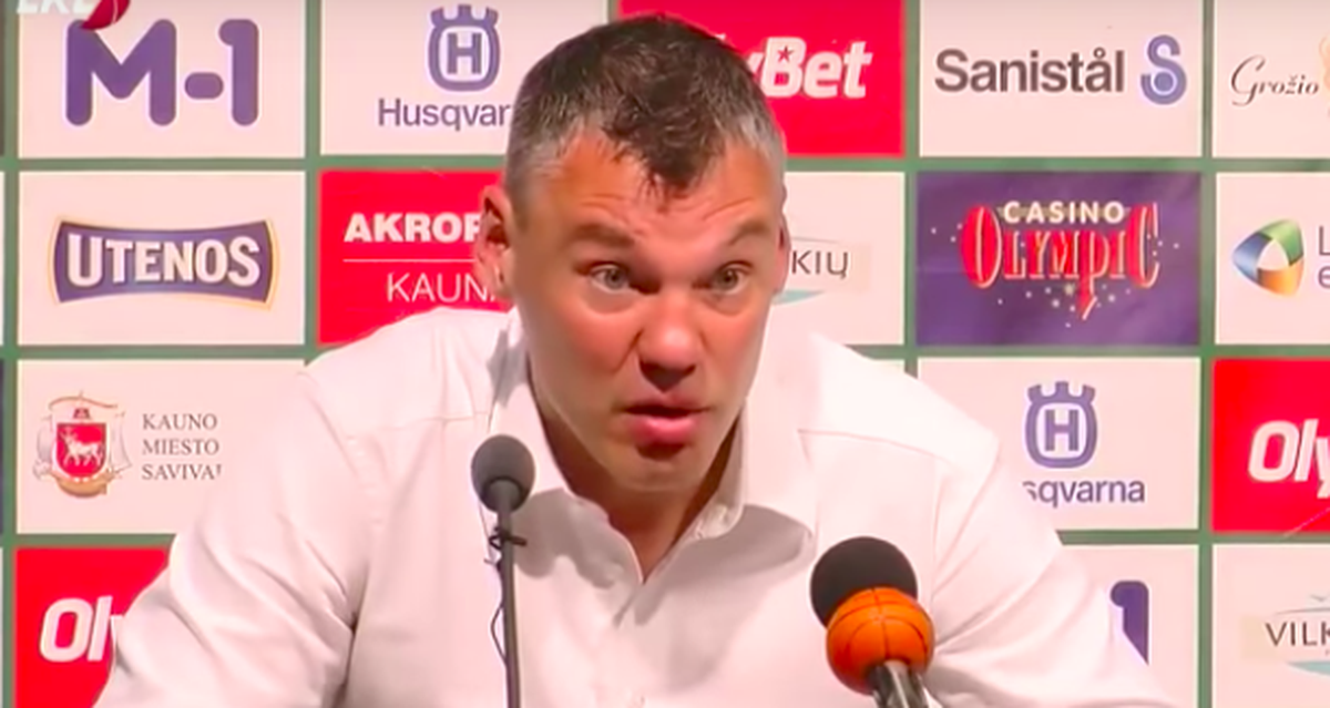 Sarunas Jasikevicius, der Trainer, den wir alle gern hätten. &nbsp;