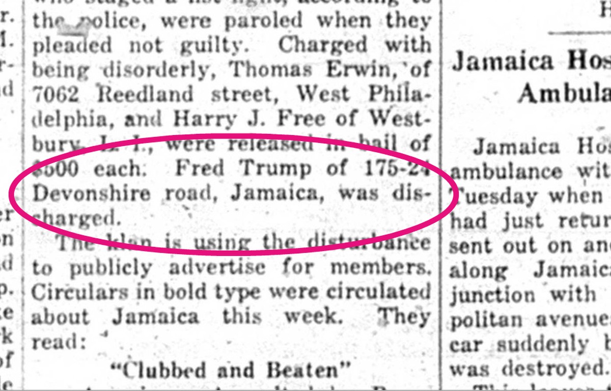 Ein Artikel der «Queens County Evening News» (2. Juni 1927).