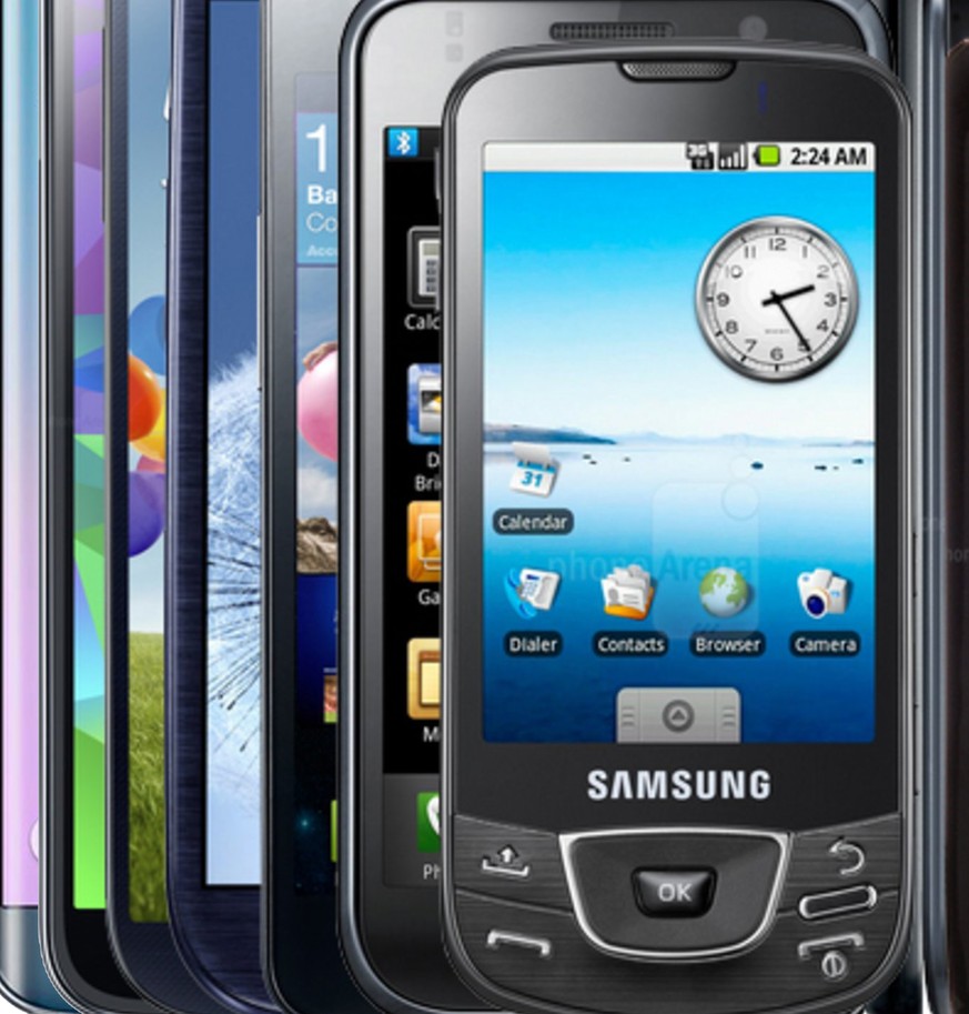 Vom allerersten Galaxy bis zum Galaxy S6 Edge. Samsungs Flaggschiff-Reihe auf einen Blick