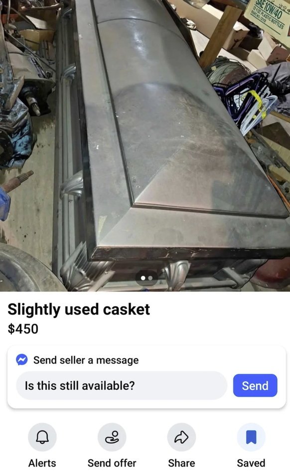 Dinge, die Leute versucht haben, online zu verkaufen