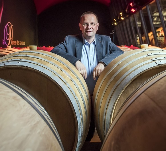 ZUR MELDUNG, DASS DER WALLISER WEINHAENDLER DOMINIQUE GIROUD VON DER SRG 30 MILLIONEN FRANKEN FORDERT, STELLEN WIR IHNEN AM MONTAG, 8. DEZEMBER 2014, FOLGENDES ARCHIVBILD ZUR VERFUEGUNG - Dominique Gi ...