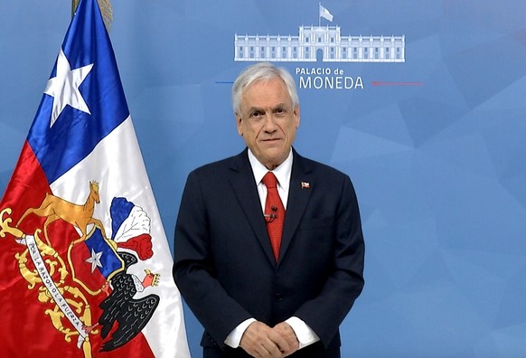Chiles Präsident Sebastian Piñera erhofft sich durch Impferfolge steigende Popularitätswerte.
