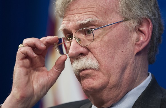 National Security Advisor John Bolton unveils the Trump Administration&#039;s Africa Strategy at the Heritage Foundation in Washington, Thursday, Dec. 13, 2018. (AP Photo/Cliff Owen)