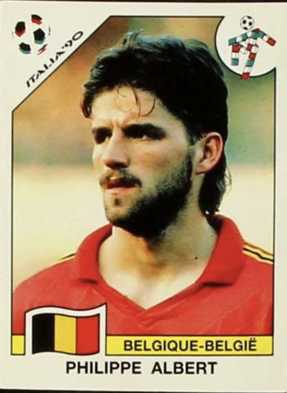 Philippe Albert Panini 1990