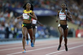 Amantle Montsho (rechts) tappte in Glasgow in die Doping-Falle.