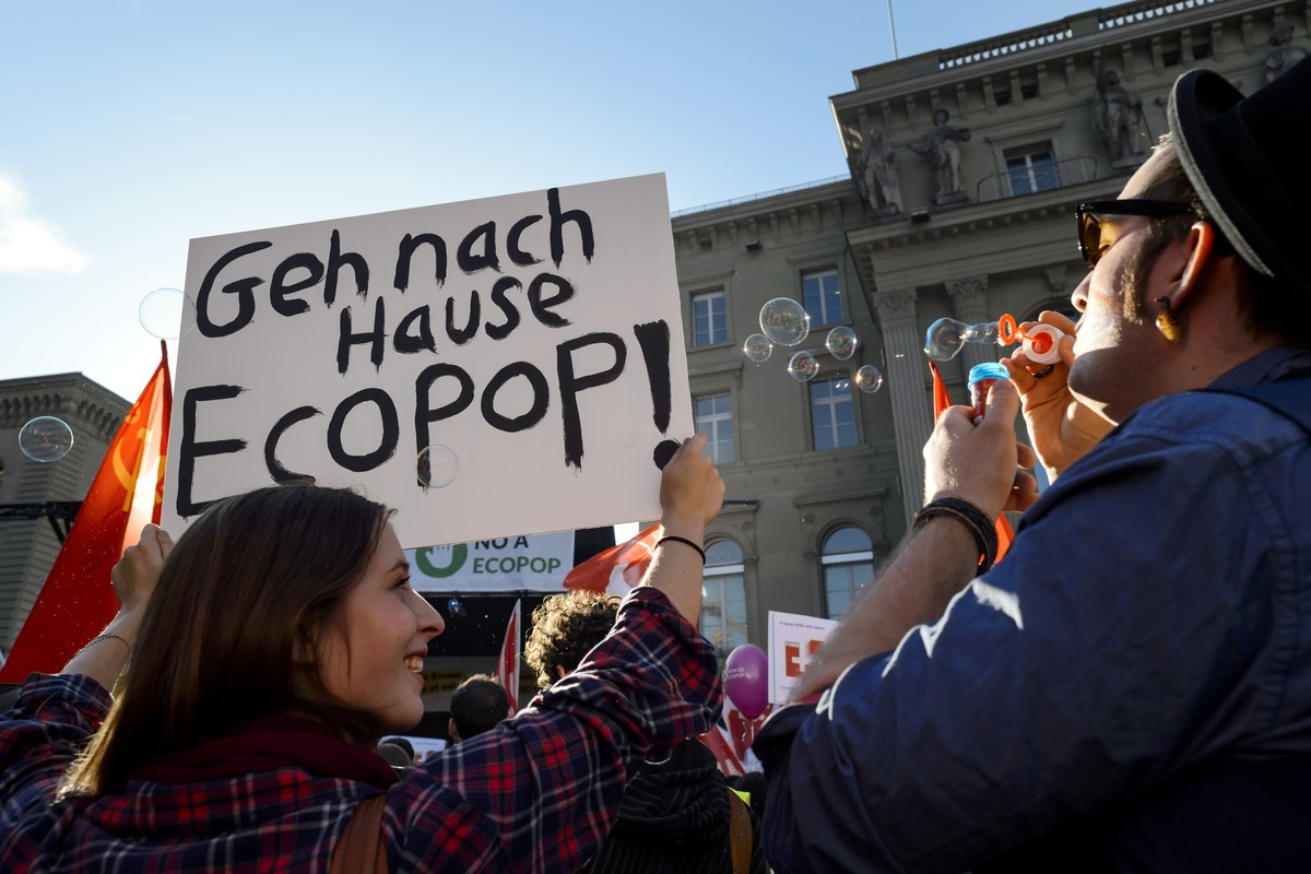Mit Seifenblasen gegen Ecopop, das soll mal einer verstehen. &nbsp;