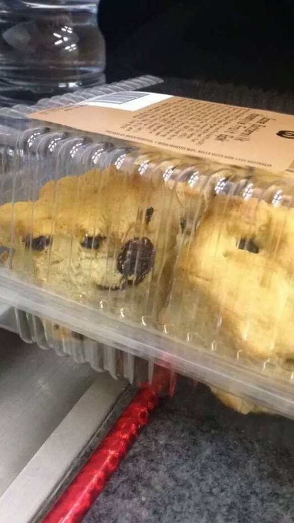 Cake with a face