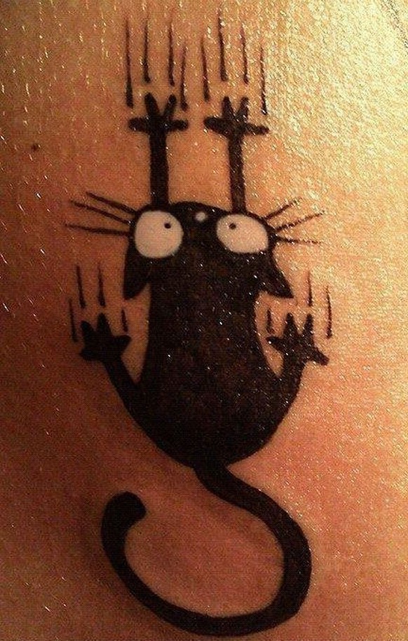 Katzen-Tattoo