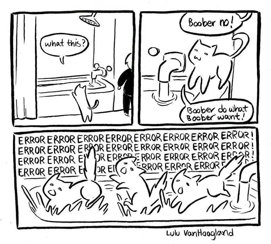 27 Comics, die genau beschreiben, wie das Leben mit einer Katze ist – Katzencomics