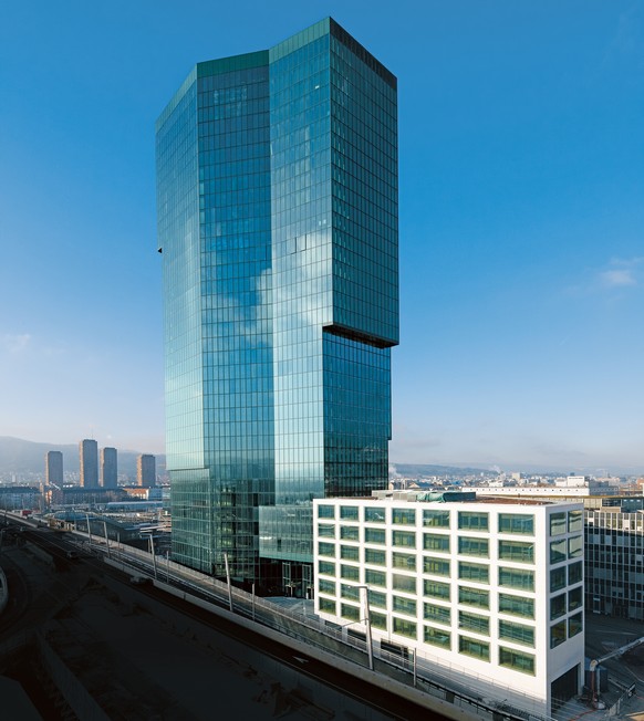 Der von 2008 bis 2011 erbaute&nbsp;Prime Tower.